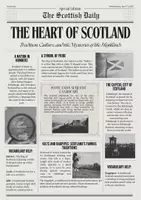 Vorschau - Arbeitsblätter - Unterrichtseinstieg Scotland Klasse 7 Englisch - Deckblatt