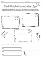Vorschau - Arbeitsblätter - Kreativer Ferienrückblick Ostern Klasse 3/4 - Seite 3