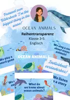 Vorschau - selbst erstellte Cliparts/Grafiken - Reihentransparenz veränderbar: Ocean Animals - Deckblatt
