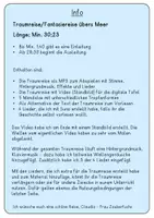 Vorschau - Mal- und Bastelvorlagen - Traumreise übers Meer, MP3 und 5 Mandalas, Fantasiereise, Klasse 1,2,3,4 - Seite 1