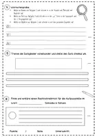 Vorschau - Arbeitsblätter - Lernwörtertraining - Lernwörtertest Klasse 3/4 - Seite 2