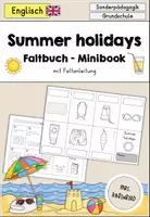 Vorschau - Arbeitsblätter - Summer holidays (Sommerferien, Summer) Faltbuch - Englisch - Deckblatt