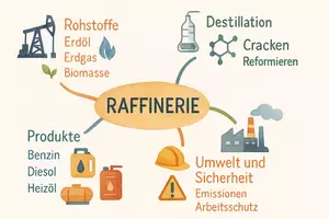 Vorschau - Arbeitsblätter - Arbeitsblätter zum Thema "Raffinerie" + Lösung & MP3 + Mindmap + Infografik - Seite 2