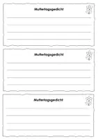 Vorschau - Arbeitsblätter - Materialpaket Muttertag und Vatertag - Seite 3