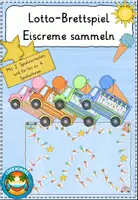Vorschau - Spiele - Freiarbeit_Spiel_Lotto-Brettspiel Eiscreme - Deckblatt
