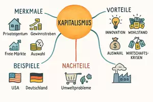 Vorschau - Arbeitsblätter - Lernposter + Arbeitsblätter zum Thema "Kapitalismus" + Lösung & MP3 + Mindmap + Infografik - Seite 3