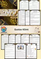 Vorschau - Arbeitsblätter - Gustav Klimt_Arbeitsmappe (Gymnasium/Mittelschule) - Deckblatt