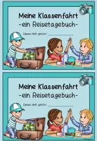 Vorschau - Arbeitsblätter - Klassenfahrt Tagebuch Grundschule – Heft für Erinnerungen & Erlebnisse (Klasse 3/4) - Seite 3