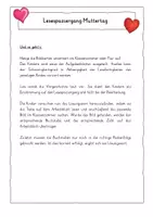 Vorschau - Arbeitsblätter - Lesespaziergang Muttertag für Klasse 2/3 - Seite 2