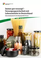 Vorschau - Arbeitsblätter - Versorgungssicherheit mit Lebensmitteln in Deutschland - Deckblatt