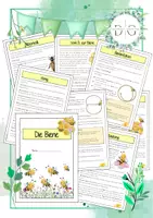Vorschau - Anderer Materialtyp - Forscherheft Bienen - Deckblatt