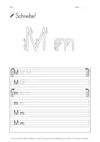Vorschau - Arbeitsblätter - Druckschrift lernen, Buchstaben und -verbindungen schreiben - Seite 3