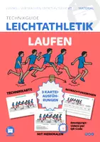 Vorschau - Stationenlernen - Leichtathletik Technik Sprinten, Hürdenlaufen, Start - Deckblatt