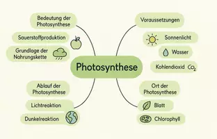 Vorschau - Arbeitsblätter - Lernplakat + Arbeitsblatt "Photosynthese" + Onlineübung & MP3 + Mindmap + Infografik - Seite 3
