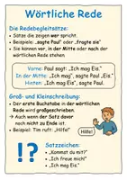 Vorschau - Merkblätter - Merkblatt wörtliche Rede - Seite 3