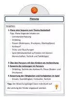 Vorschau - Stundenentwürfe - Basketballstationen mit Bewertung - Seite 2