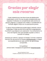 Vista previa - Hojas de trabajo - Regalo día de la madre - página 1