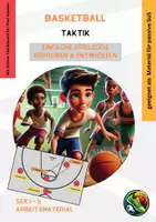 Vorschau - Arbeitsblätter - Taktik im Basketball - didaktisch reduziert für die Praxis - Deckblatt