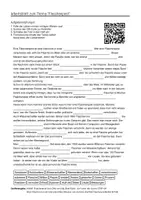 Vorschau - Arbeitsblätter - Arbeitsblätter zum Thema "Flaschenpost" + Lösung & MP3 + Mindmap + Infografik - Deckblatt
