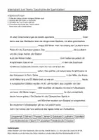 Vorschau - Arbeitsblätter - Lernplakat + Arbeitsblätter zum Thema "Geschichte der Sportstadien" + Lösung & MP3 + Infografik - Deckblatt