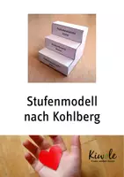 Vorschau - Mal- und Bastelvorlagen - Stufenmodell zur moralischen Entwicklung nach Kohlberg - Deckblatt