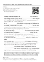 Vorschau - Arbeitsblätter - Lernposter + Arbeitsblätter zum Thema "Kann ein Gegenstand Glück bringen?" (Lückentext, Hörverstehen) + Lösung & MP3 + Mindmap + Infografik - Seite 1