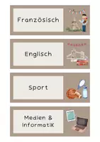 Vorschau - Präsentationen/Tafelbilder - Tagestransparenz / Tagesplan / Stundenplan Grundschule - Seite 2