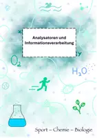 Vorschau - Stundenentwürfe - Analysatoren und Informationsverarbeitung - Deckblatt