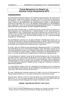 Vorschau - Unterrichtsreihen - Lernsituation 4 - Change Management - Business Prozess Reengineering (BPR) - Seite 1