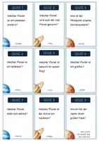 Vorschau - Quiz - FREEBIE: Planeten 1.-2.Klasse - Quiz - Seite 2