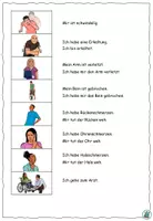 Vorschau - Arbeitsblätter - Wortschatzpaket "Ich bin krank" Beim Arzt - DaZ / DaF / Deutsch - Seite 3