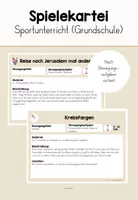 Vorschau - Spiele - Spielekartei Sportunterricht - Deckblatt