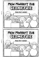 Vorschau - Arbeitsblätter - Geometrie: Ebene Formen, Symmetrie, Muster, Lagebeziehungen | Grundschule Klasse 1-2 | Miniheft - Seite 2