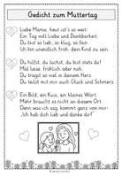Vorschau - Arbeitsblätter - Gedichte zum Muttertag | Muttertagsgedichte - Seite 3