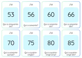 Vorschau - Spiele - J'ai..., qui a ...? - Les nombres de 10 à 100 - Seite 3