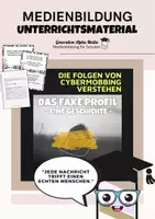 Vorschau - Arbeitsblätter - Materialpaket Cybermobbing Prävention - Seite 1