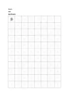 Vorschau - Arbeitsblätter - HSK1 Schriftzeichenübungsblätter 41-50 - Seite 3