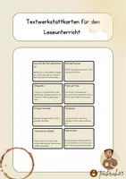 Vorschau - Stundenentwürfe - Materialpaket - Lesekonferenz Fantasiegeschichte (inkl. Unterrichtsprüfung)) - Seite 1