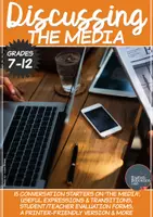 Vorschau - Arbeitsblätter - The Media- Middle/High School Conversation Package - Seite 1