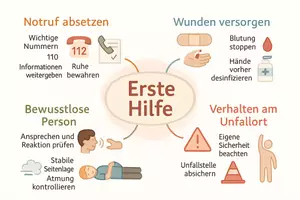 Vorschau - Arbeitsblätter - Lernposter + Arbeitsblätter zum Thema "Erste Hilfe" + Lösung & MP3 + Mindmap + Infografik - Seite 3
