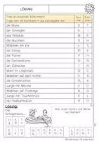Vorschau - Arbeitsblätter - Lesespaziergang Sommer - Seite 3