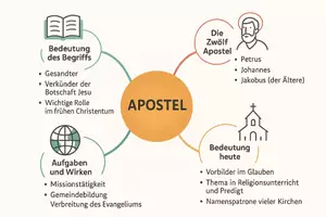 Vorschau - Arbeitsblätter - Arbeitsblätter zum Thema "Apostel" + Lösung & MP3 + Mindmap + Infografik - Seite 2
