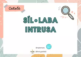 Vista previa - Juegos / Gamificación - SÍL·LABA INTRUSA. CONSCIÈNCIA SIL·LÀBICA - página 1