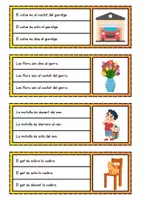 Vista previa - Hojas de trabajo - PAQUET DE MATERIALS: LECTURA DE FRASES - página 3