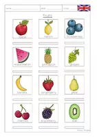 Vorschau - Arbeitsblätter - Arbeitsblätter fruits - Seite 2