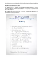 Vorschau - Unterrichtsreihen - Lernsituation 6 - Wertorientierung und Wissensmanagement - Deckblatt