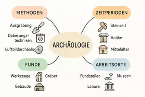 Vorschau - Arbeitsblätter - Lernposter + Arbeitsblätter zum Thema "Archäologie" + Lösung & MP3 + Mindmap + Infografik - Seite 3
