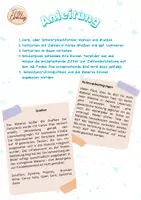 Vorschau - Arbeitsblätter - Mathespaziergang Partytiere ZR10 kennenlernen - Seite 1