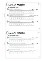 Vorschau - Arbeitsblätter - Arbeitsheft Längen messen - Seite 3