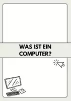 Vorschau - Spiele - Was ist ein Computer? – EDV-Grundlagen einfach erklärt (Klasse 3–6) - Deckblatt